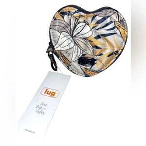 LUG HEART SHAPED LILLY GREY COIN PURSE